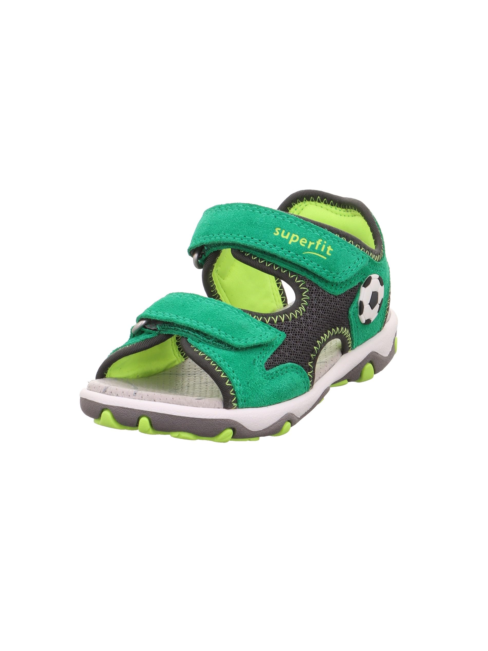 Superfit MIKE 3.0 Sandals 1-009467 Boys, Green Yellow 7010, 13.5 UK