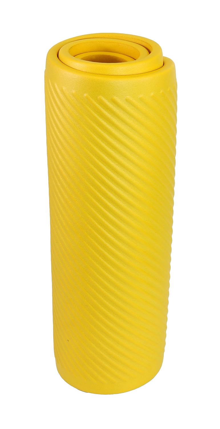 CanDo 30-2310Y Exercise Mat, 24" x 72" x 0.6", Yellow