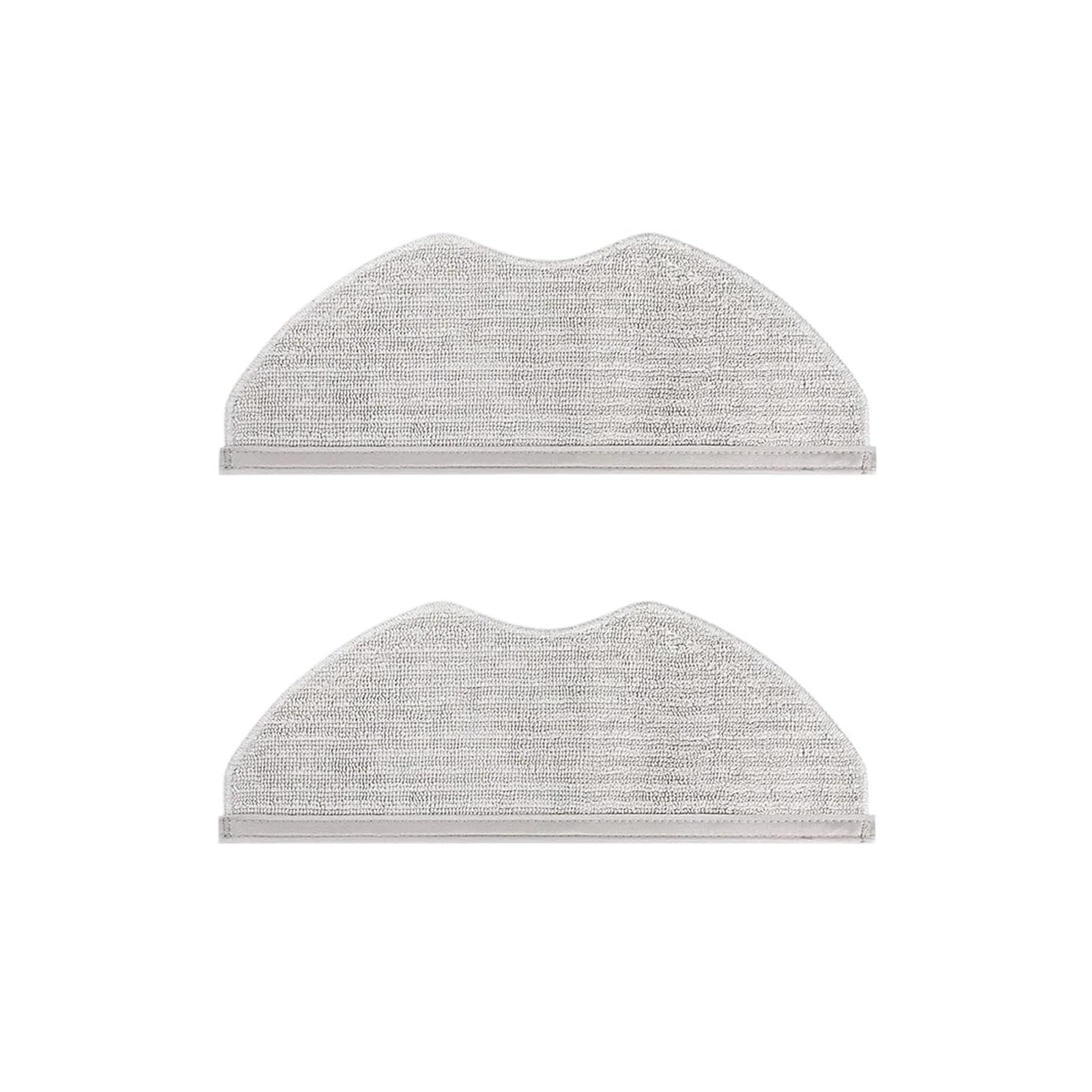 LMRXOFE Mop Rags,Compatible For Xiaomi,Robot Vacuum H40 S40 S40C OV81 OV51 E101 Cloth Mop Attachments Vacuum Cleaner Acssories Spare Parts(2 pcs)