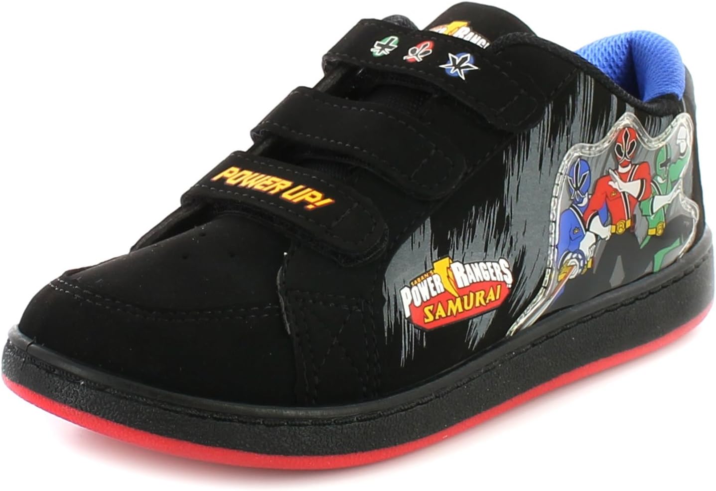 Power Rangers - Basket Enfant Noir - Noir, Synthetique, 25 : Amazon.fr ...