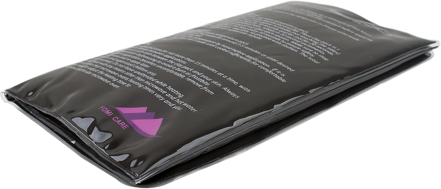 Cheapest 🛒 Premium Clay Ice Pack by FOMI Care | 11” x 7” | Reusable, Cold Therapy Wrap for Back, Neck, Shoulder, Hip Pain Relief | Freezable Compress | Moldable, Natural Clay