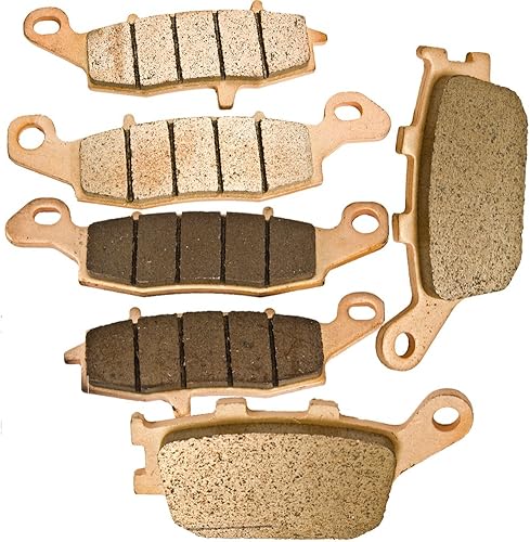 Pastillas de freno sinterizadas delanteras y traseras de repuesto para Suzuki DL 1000 V-Strom 2002 2003 2004 2005 2006 2007 2008 2009 2010 2011 2012