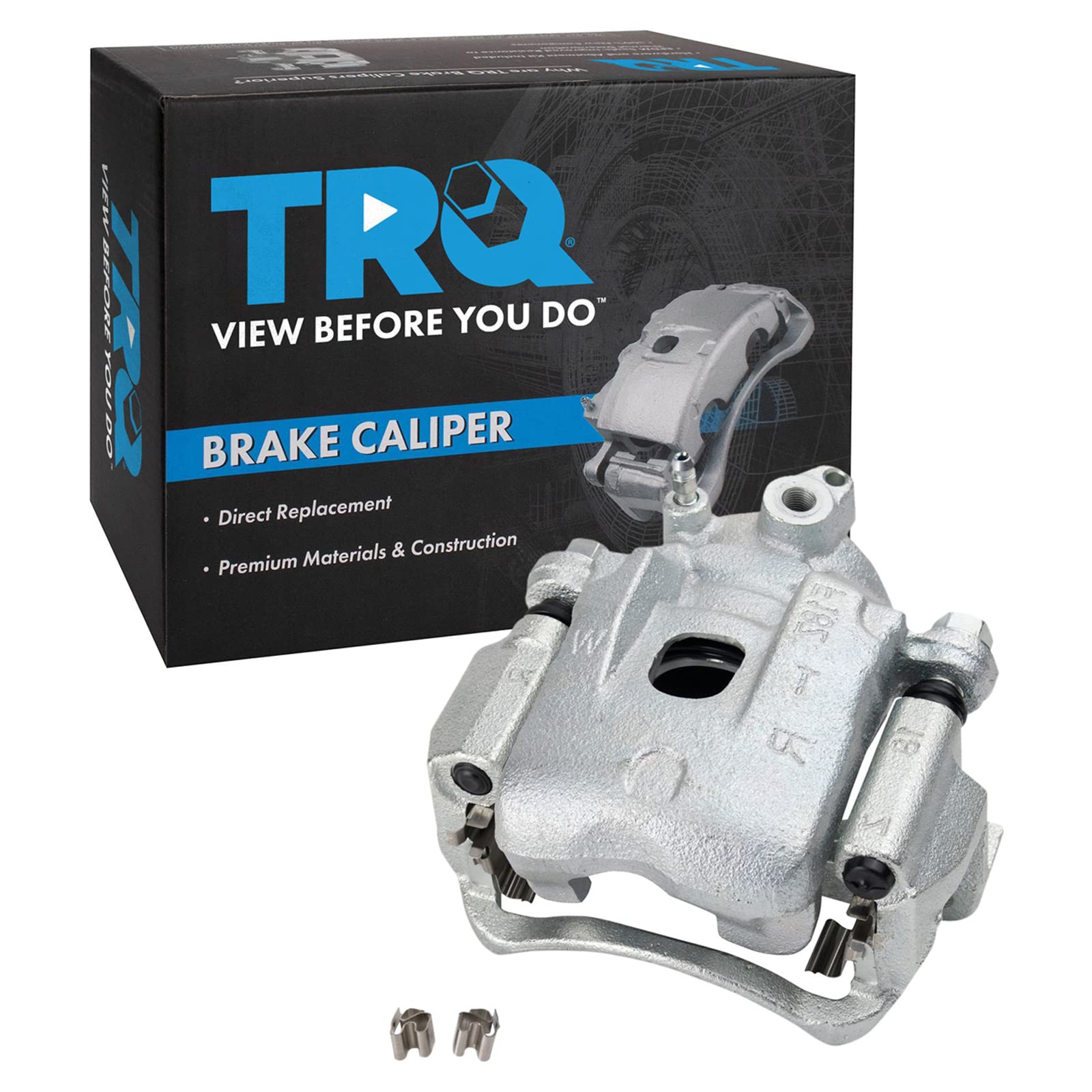 TRQ Front Right Brake Caliper w/Bracket Passenger Side