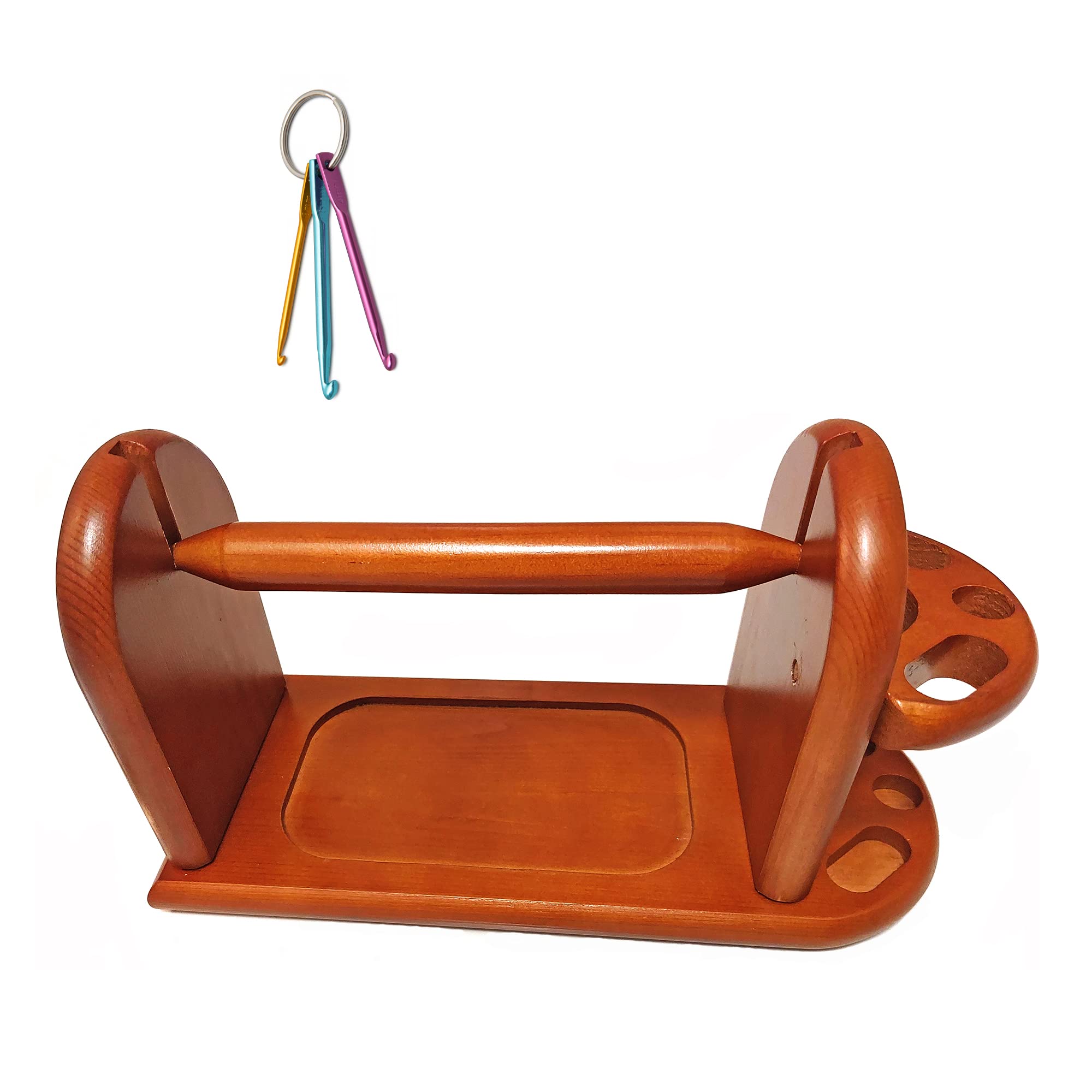 Wooden Yarn Ball Holder