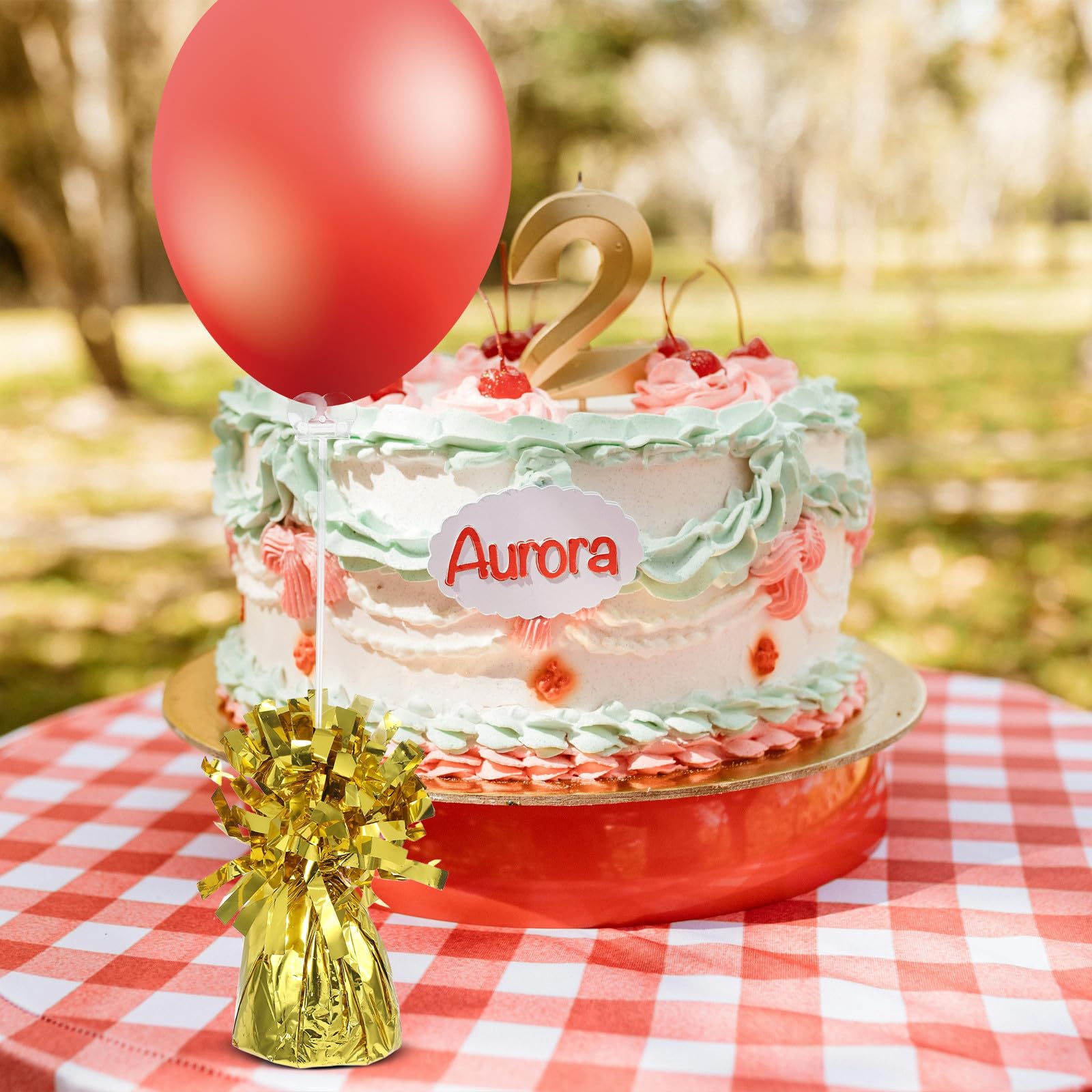 Ballongewichte mit Einzigartigem Design aus Pvc und Zement 6 Stück und Einfach zu Benutzen Zuverlässiges Material für Geburtstag und Feiertagsdeko
