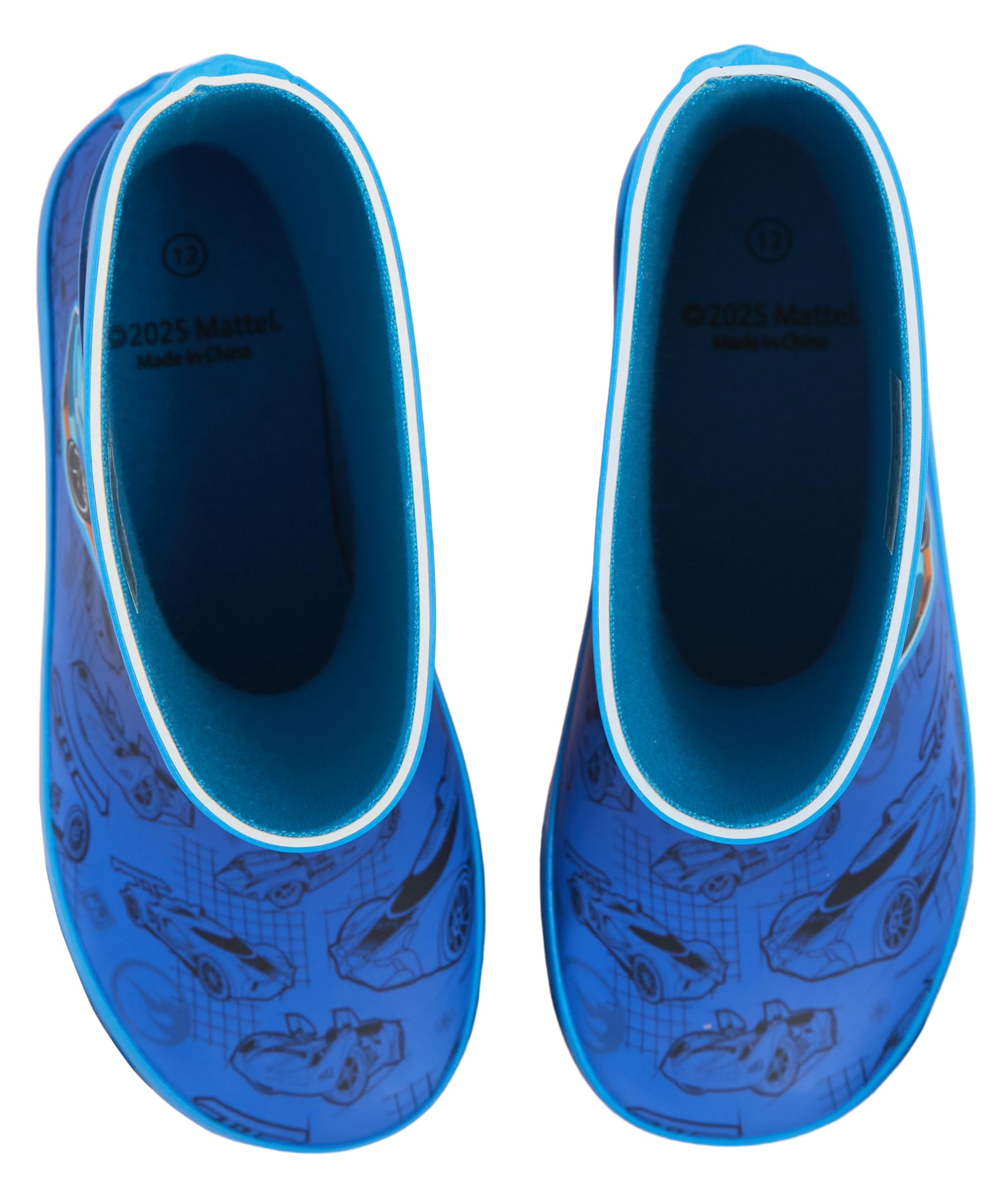 Hot Wheels Gummistiefel für Kinder, Rennwagen, Regen, Schnee, Gummistiefel