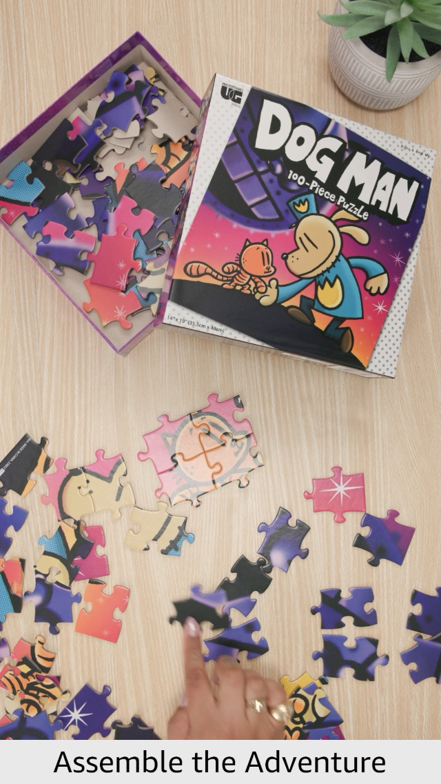 Amazon.com: University Games, Dog Man: Grime and Punishment 100