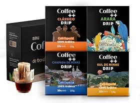 Café em Sachê Coffee Mais Drip Coffee Variedades - 40 unidades