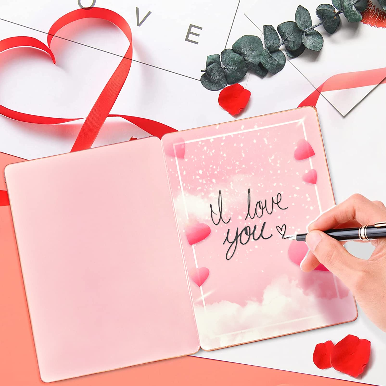 Cartes De Fête Des Mères, Carte De Vœux En Bambou Faite à La Main