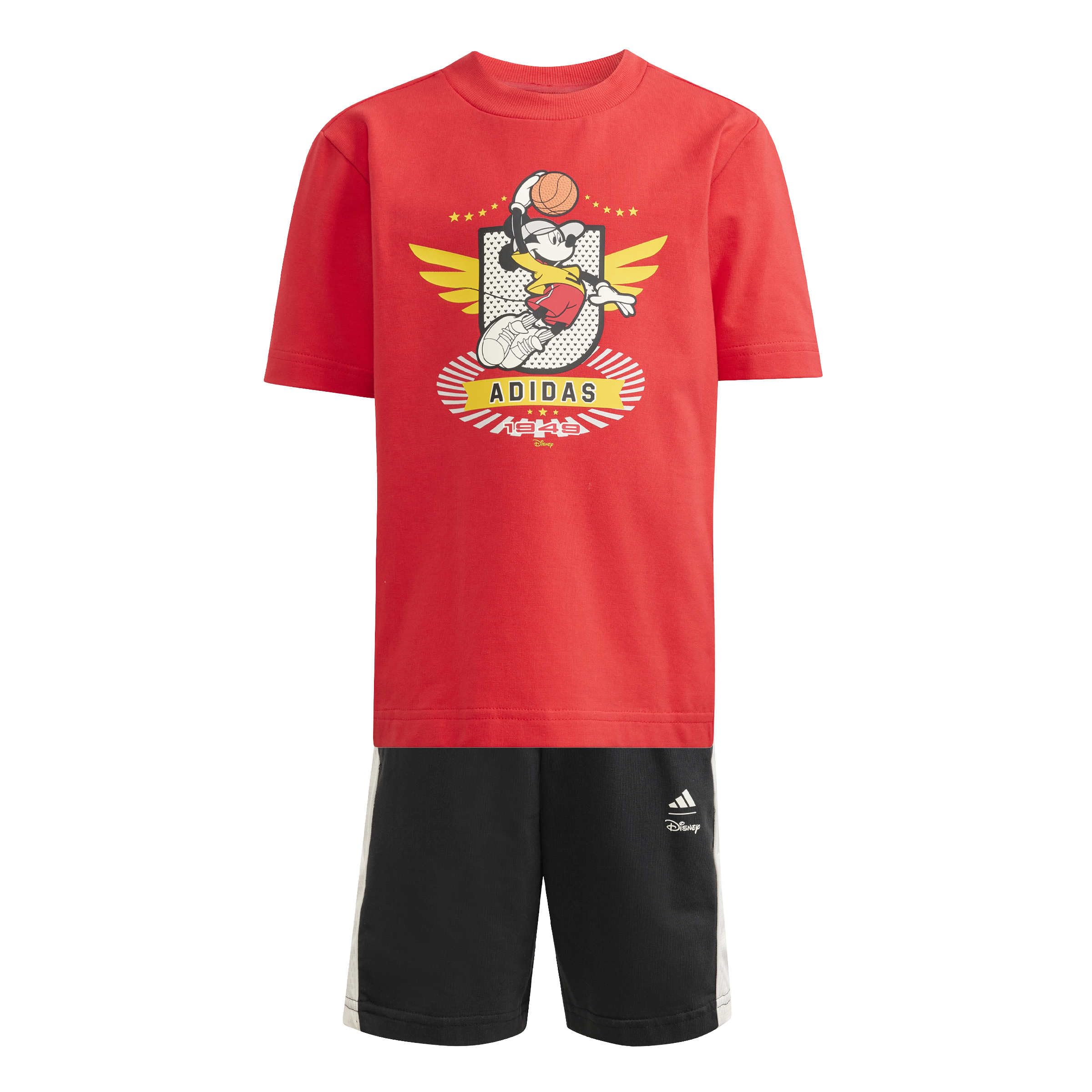 adidas Unisex Kids DISNEY MICKY MAUS T-SHIRT-SET