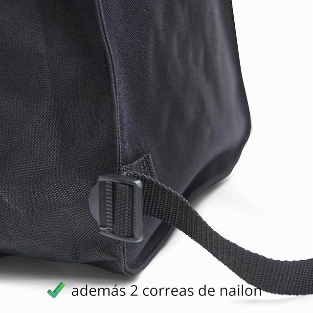 Foto 3 de 8 de Reitsport Amesbichler Alforja para Caballos, Doble Bolsa de Transporte, Color Negro 013/04D