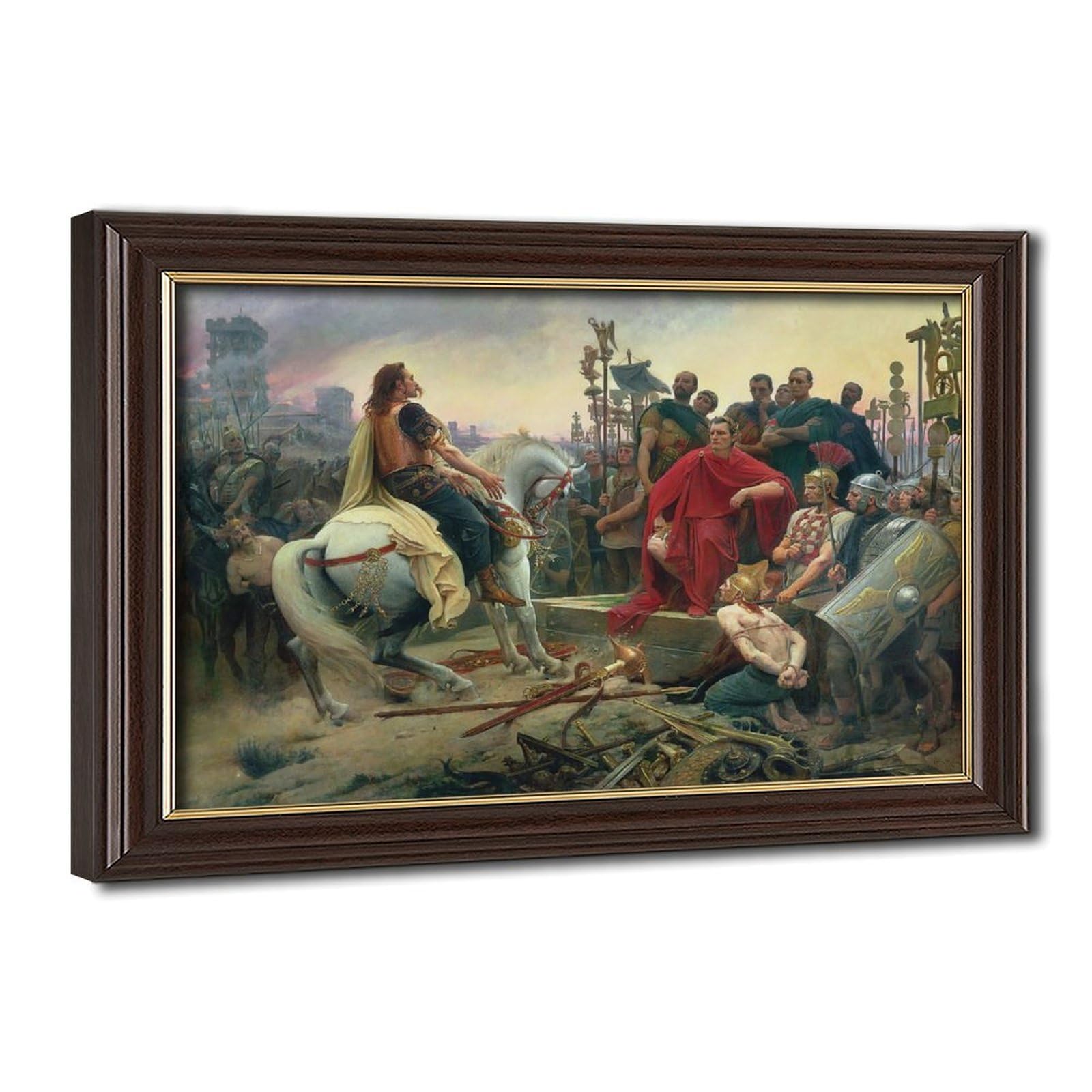Tableau Vercingétorix César pour habiller un grand mur vide de bureau - 8