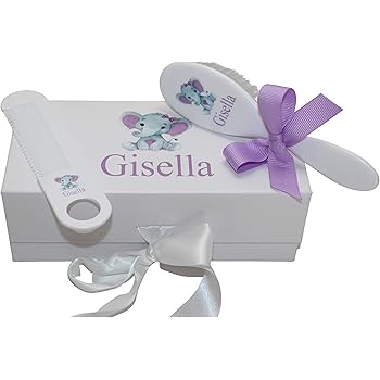 personalized baby brush and comb set