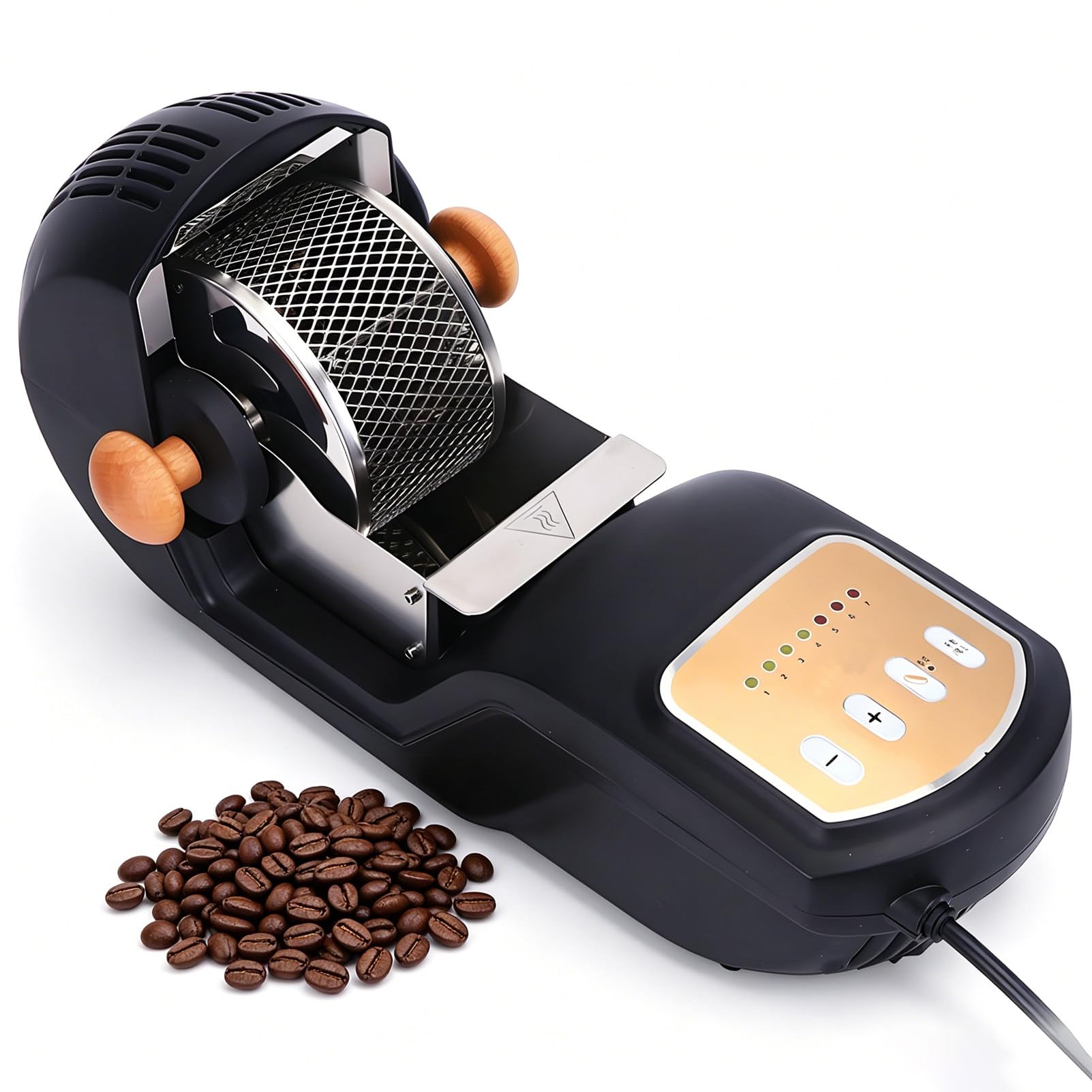 DNEPEI Hot Air Coffee Roaster, Adjustable Heat Coffee Roaster, Small Batch Home Roaster for Green Coffee Beans, Ideal for Coffee Enthusiasts