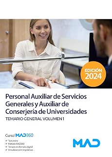 Personal Auxiliar de Servicios Generales y Auxiliares de Consejeria de