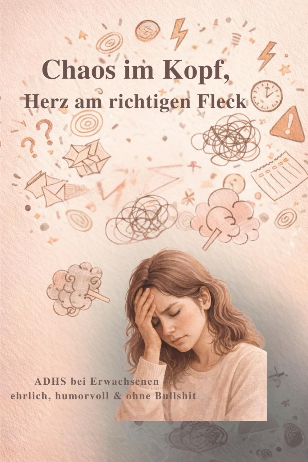 Chaos im Kopf, Herz am richtigen Fleck: ADHS bei Erwachsenen – ehrlich, humorvoll & ohne Bullshit