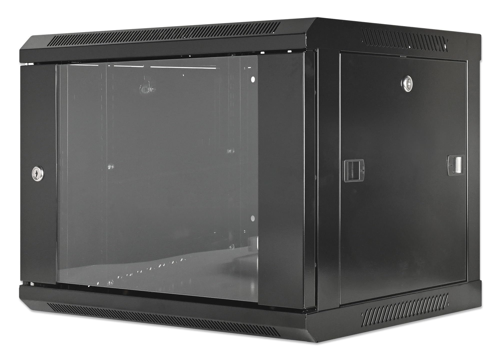 Intellinet Black/Grey 19" Network Cabinet - Wall Mount (Standard). 6U. 450Mm