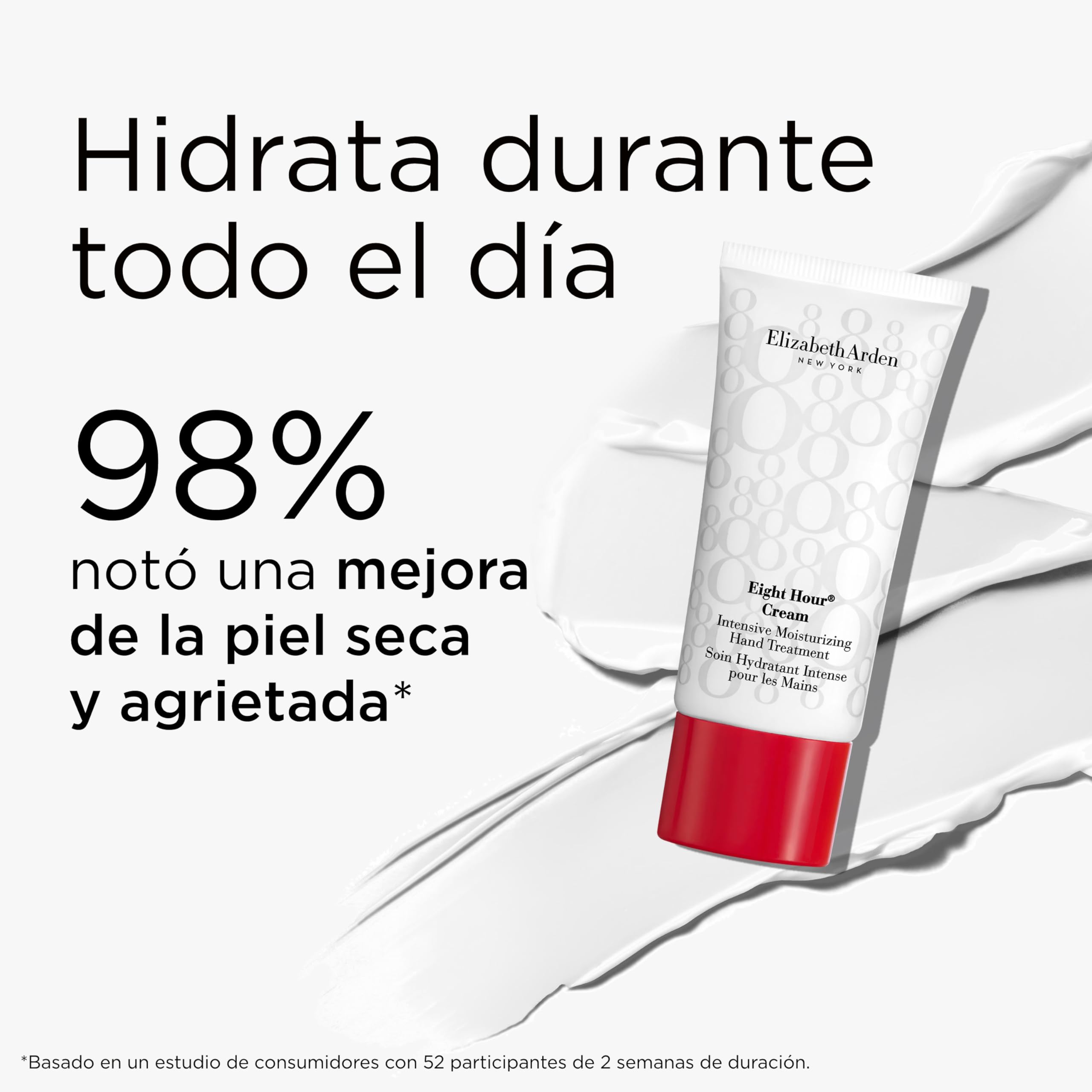 Elizabeth Arden - Eight Hour Nourishing Skin Essentials Caja Regalo 3 Piezas, Balsamo Labial Con Protector Solar SPF 15, Crema de Manos y Skin Protectant, Skincare para Regalos Originales Para Mujer