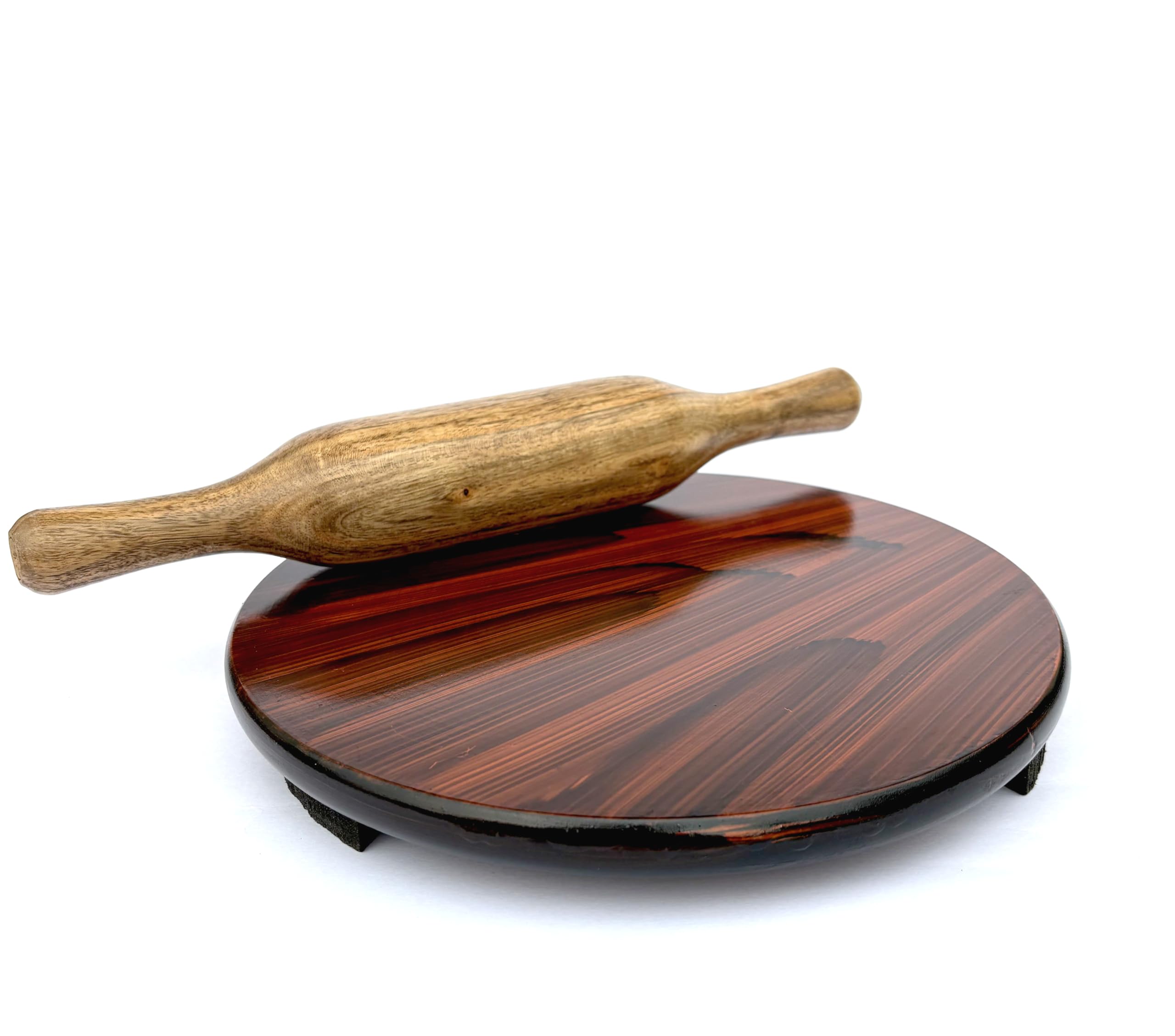 Haristar chakla belan roti Maker Combo Pack of 2 PLY Chakla 10 in Wooden Belan 12 in Size/Rolling Pin/Roti (Wooden chakla Belan Set) (B0DFD4BKZ4) Amazon Price History, Amazon Price Tracker