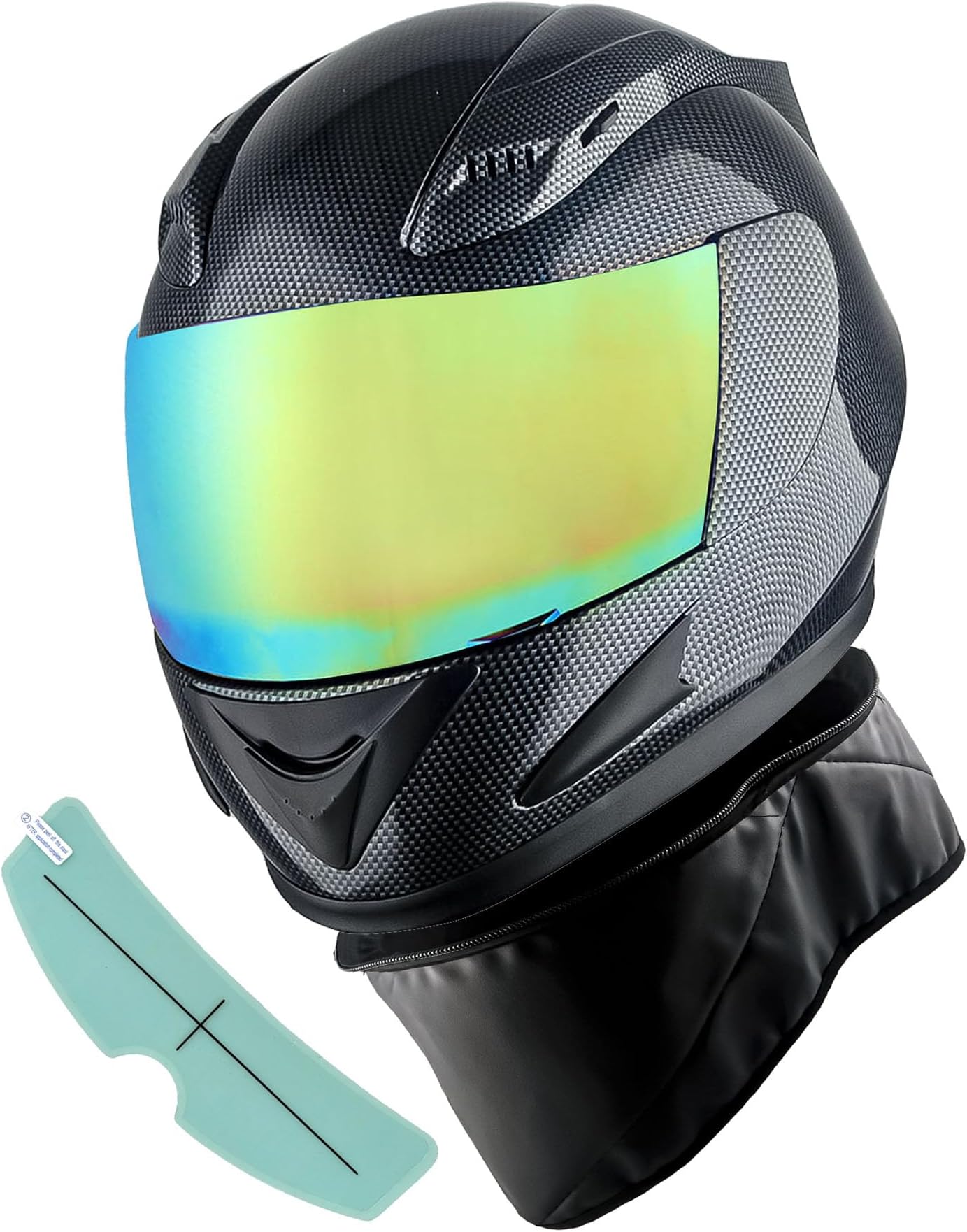 1STORM Motorcycle Bike Full FACE Helmet Mechanic