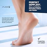 Mr. Fuss® No. 1 – Plus Pack Steel – Mały, zestaw do usuwania skórek i zrogowaciałego naskórka, 3-częściowy aktywny roztwór szybko i mocno zmiękczający – 200 ml, wata, skrobak ze stali nierdzewnej