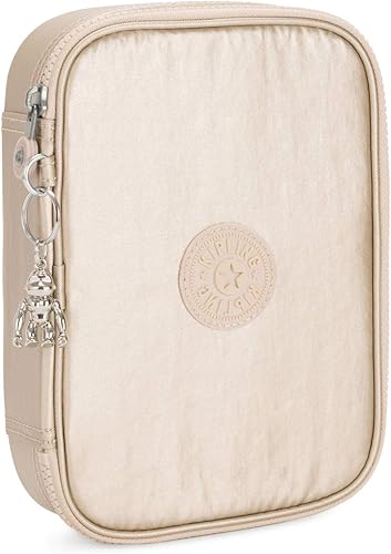 Vista 88 de Kipling - Estuche impreso para 100 bolígrafos para mujer, accesorios de organización, suministros de arte, maquillaje, organizador de viaje Aqua