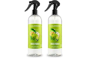 Caldrea Linen & Room Spray, Ginger Pomelo, Set of 2 (16 oz/473 ml Each)
