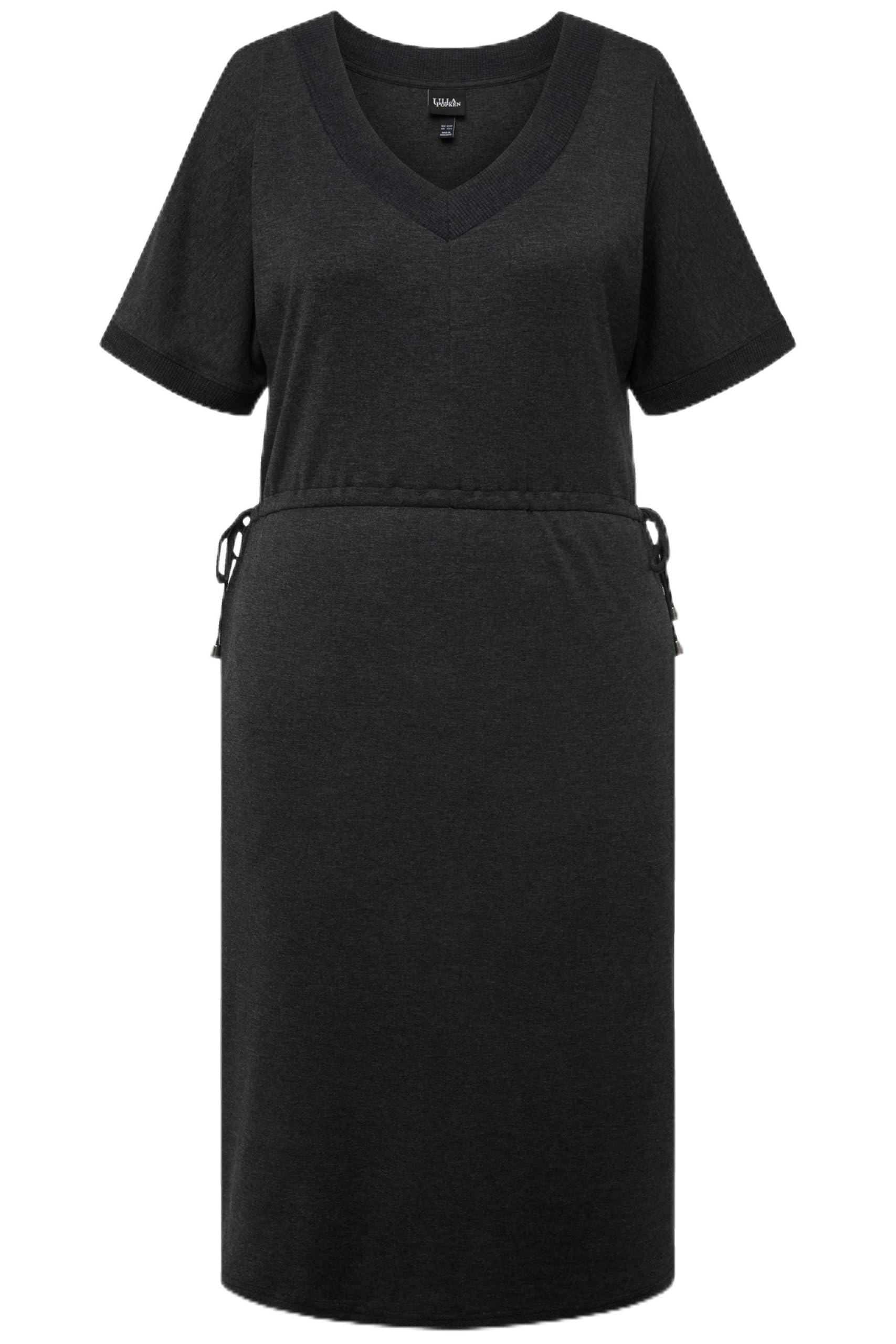 Ulla Popken Women's Drawstring A-line Dress