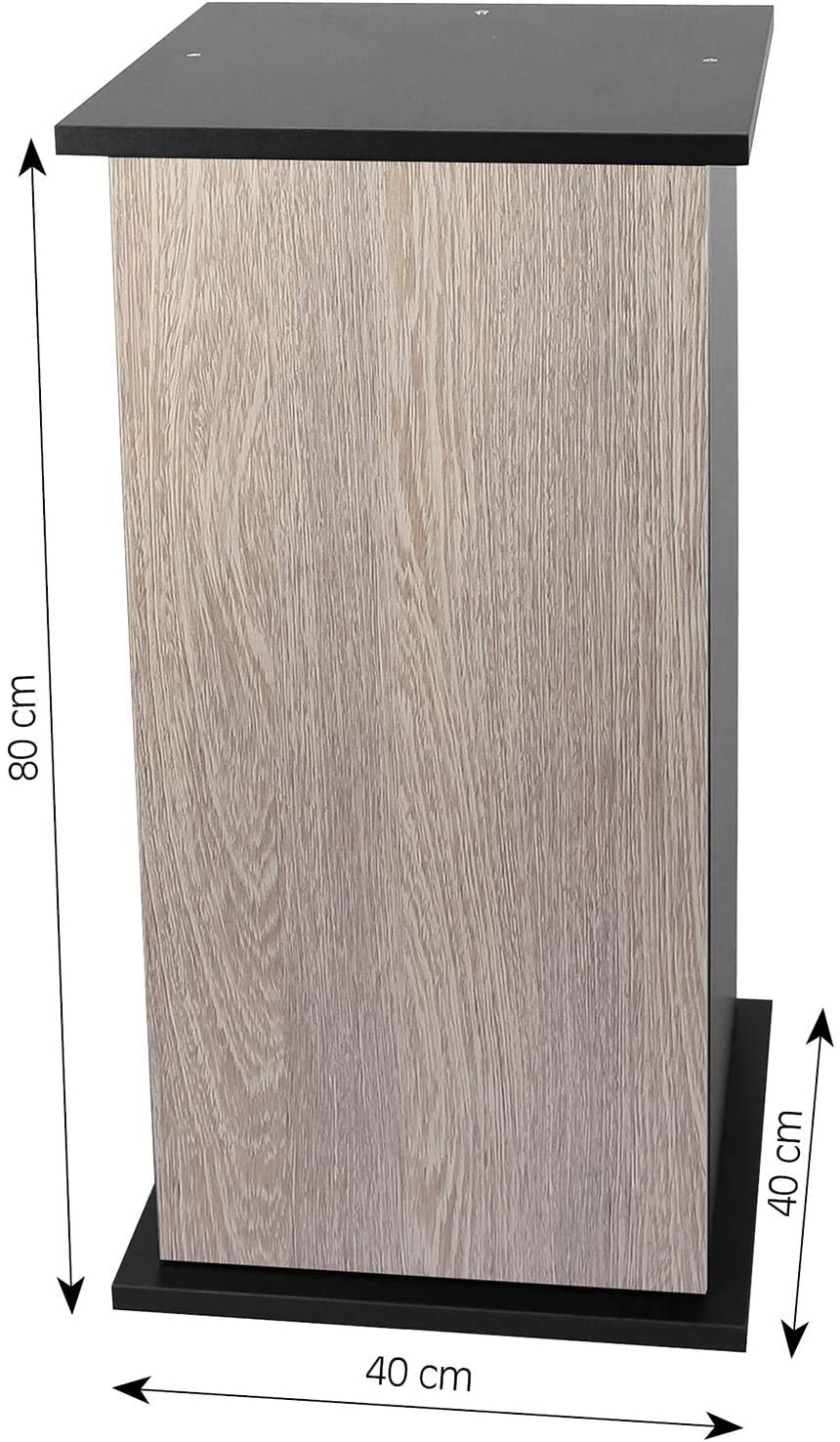 sera Szafka dolna 80 cm z drzwiami Silver Oak do Scaper Cube, duża