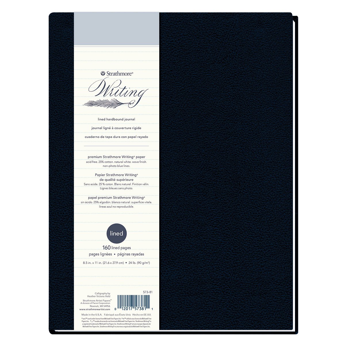 Strathmore Journal Couverture Rigide Cahier de notes ligné Bureau
