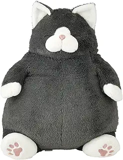 りぶはあと 抱き枕 ねこ肯定感 くろねこのまぐろ Lサイズ(全長約38cm)かわいい 猫 抱きまくら ぬいぐるみ 猫グッズ 27721-74