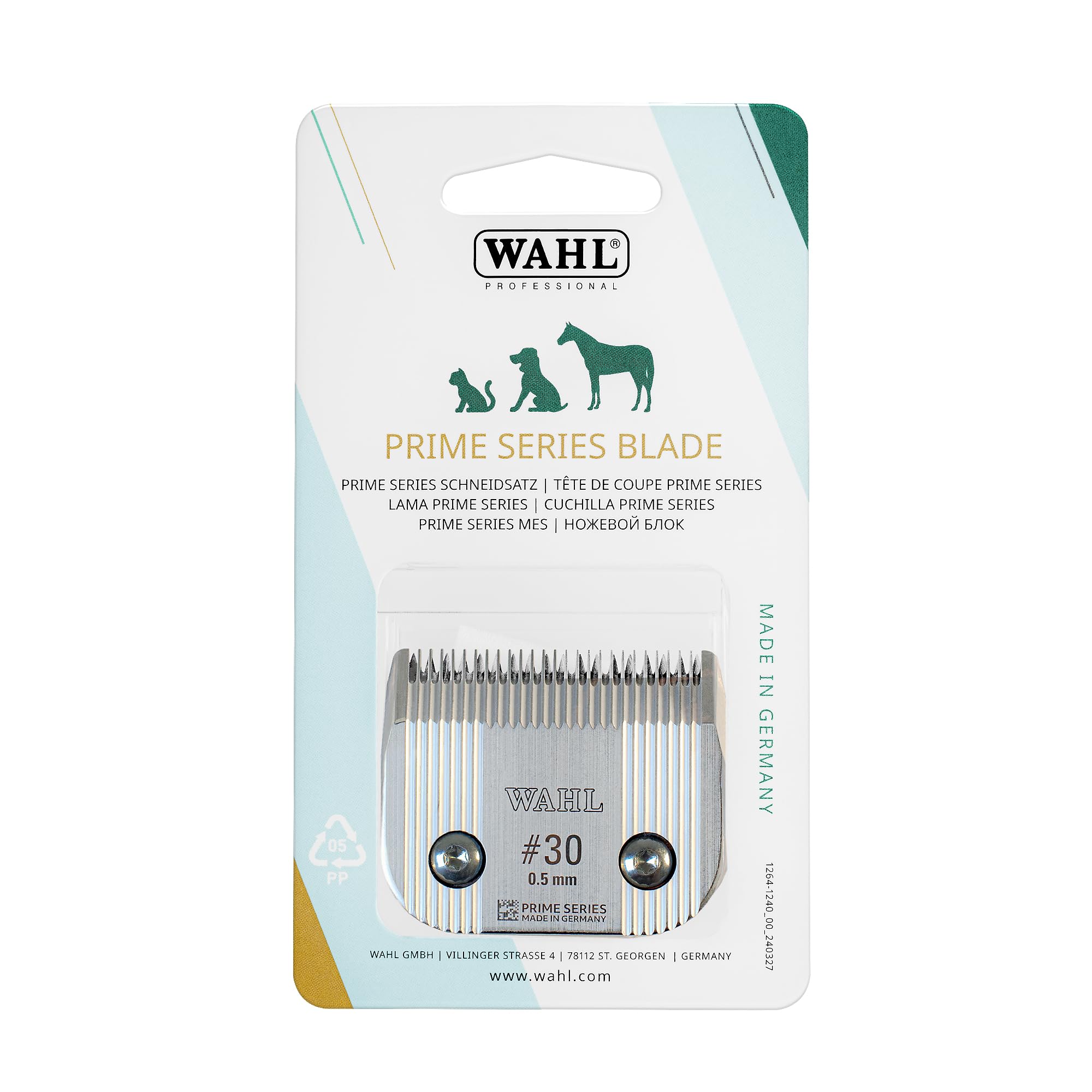 Wahl #30 Prime Series Blade, Designed for Short Length Pet Coats High Performance Powerful Clipping - Image 2