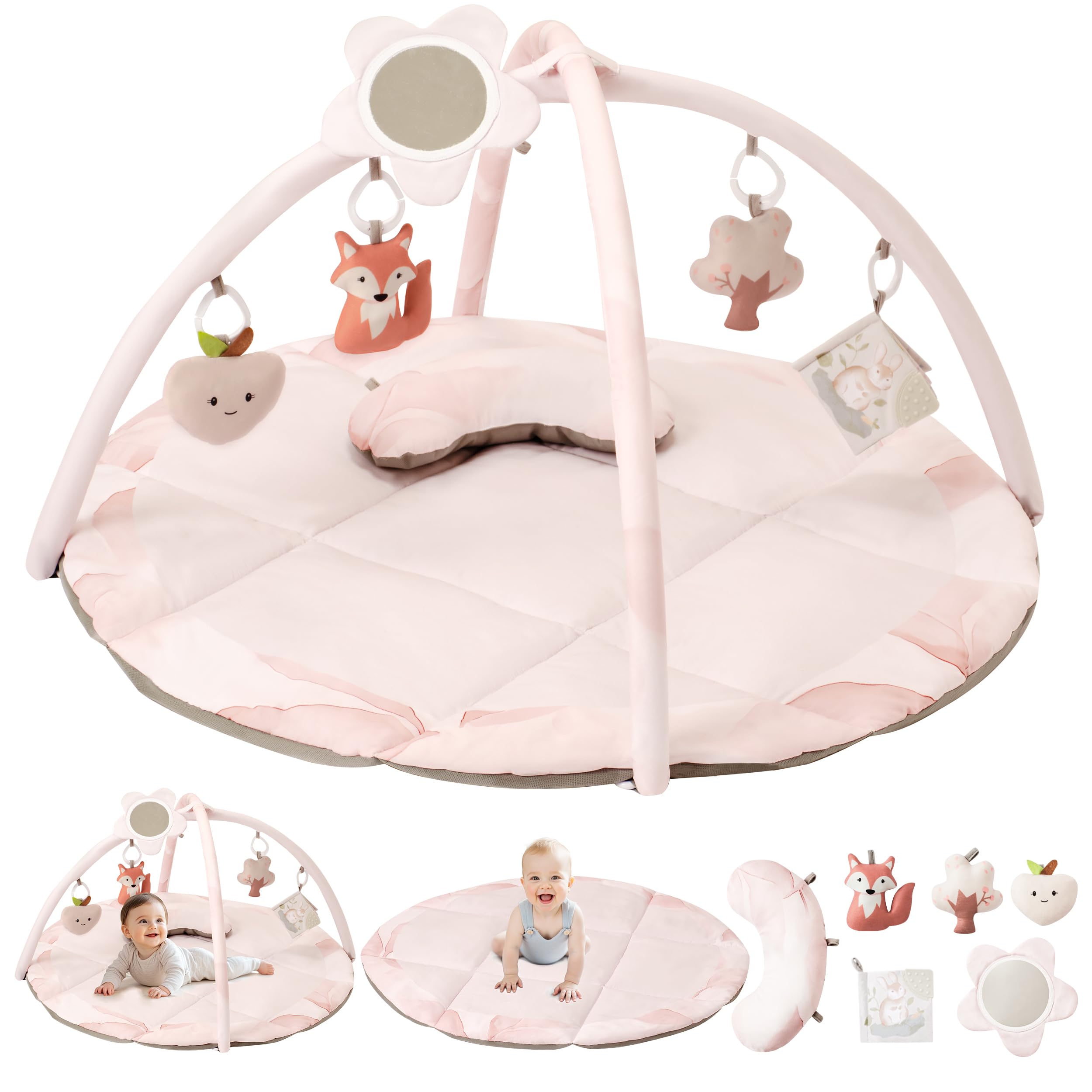 Amazon.com : Fortella Baby Play Gym & Activity Mat, Machine