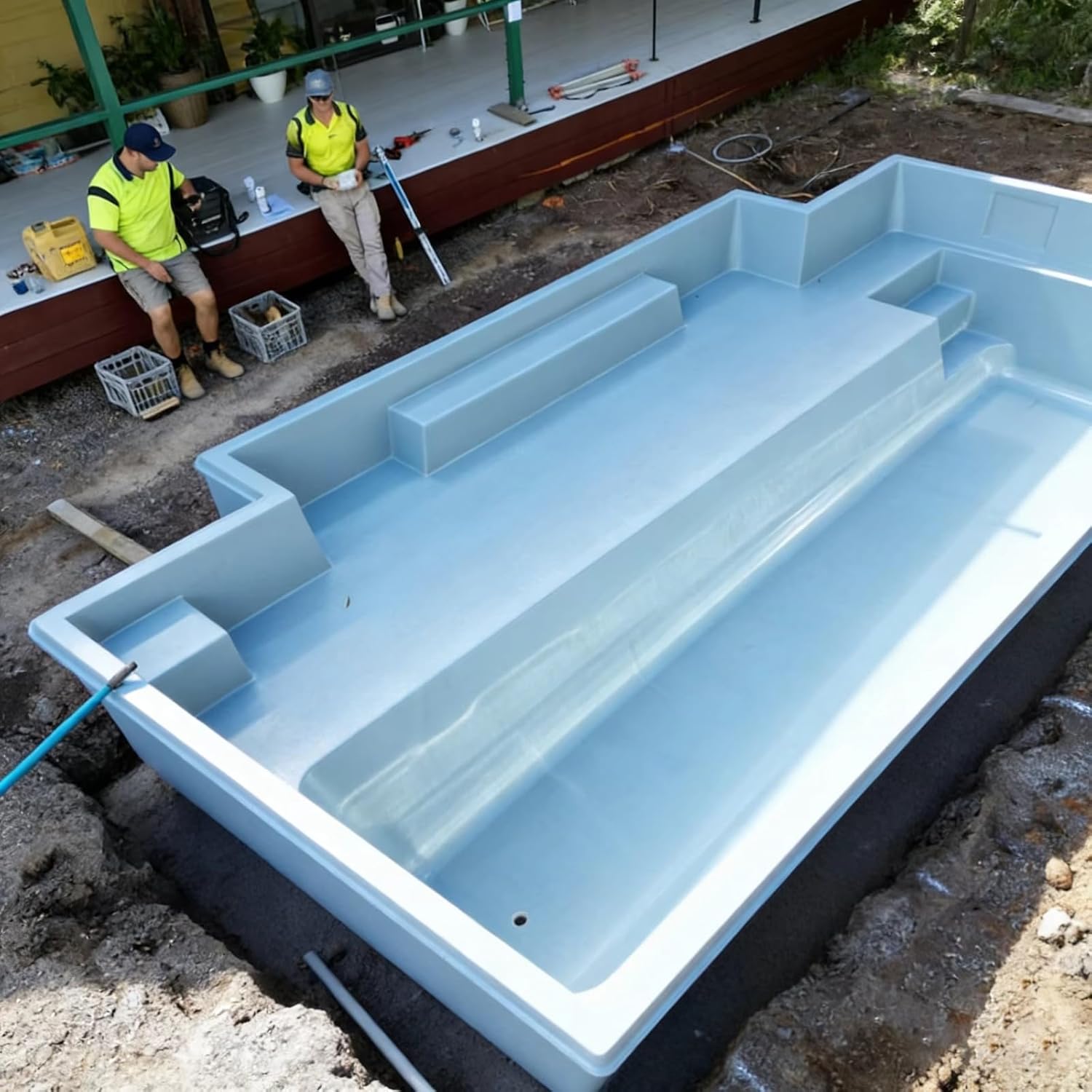 Big Outdoor Home Acrylic Swimming Pool for Water Fun Giant Pool for Families and Friends