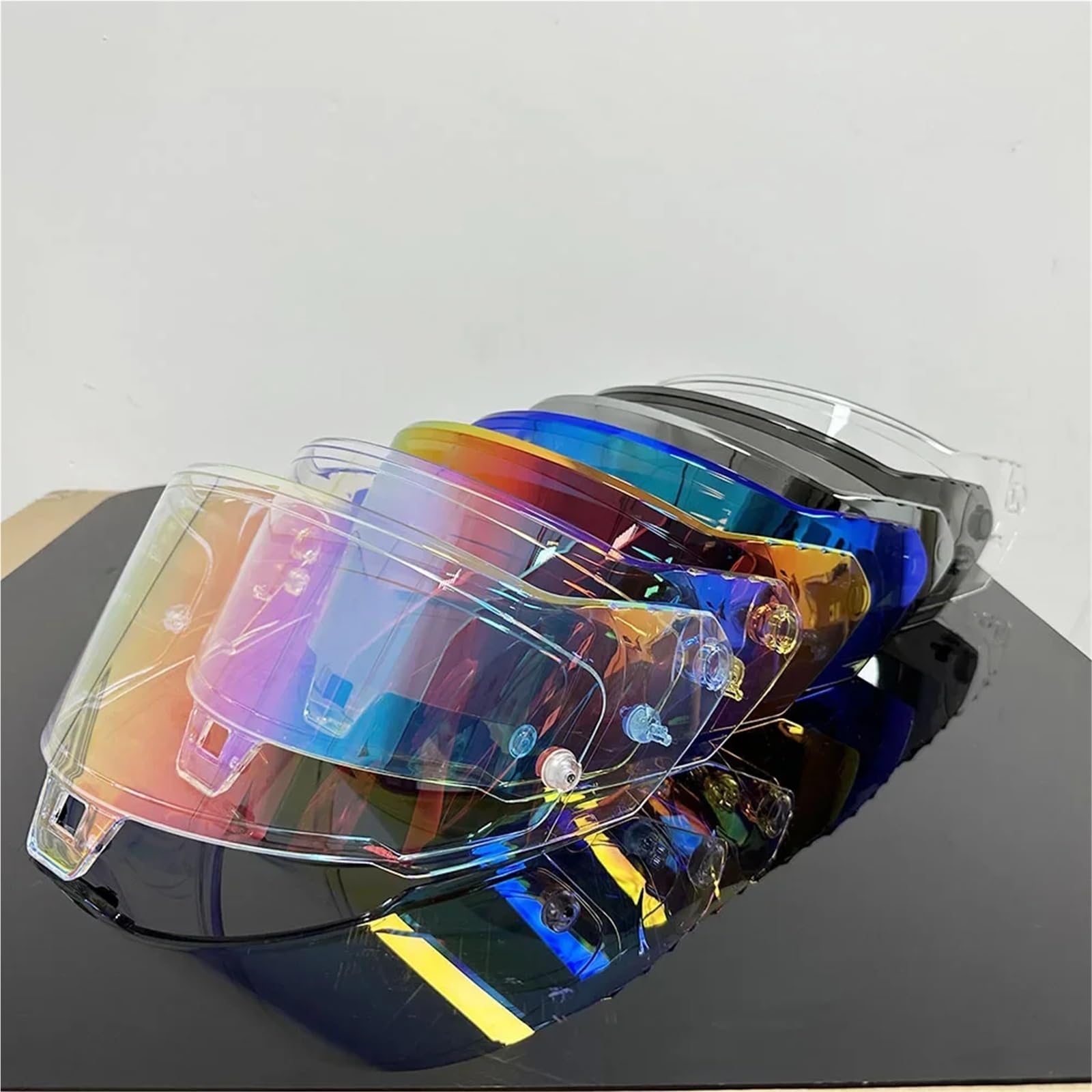 Visera para casco de moto Reemplazo de lente PC for visera casco motocicleta(Color 1)