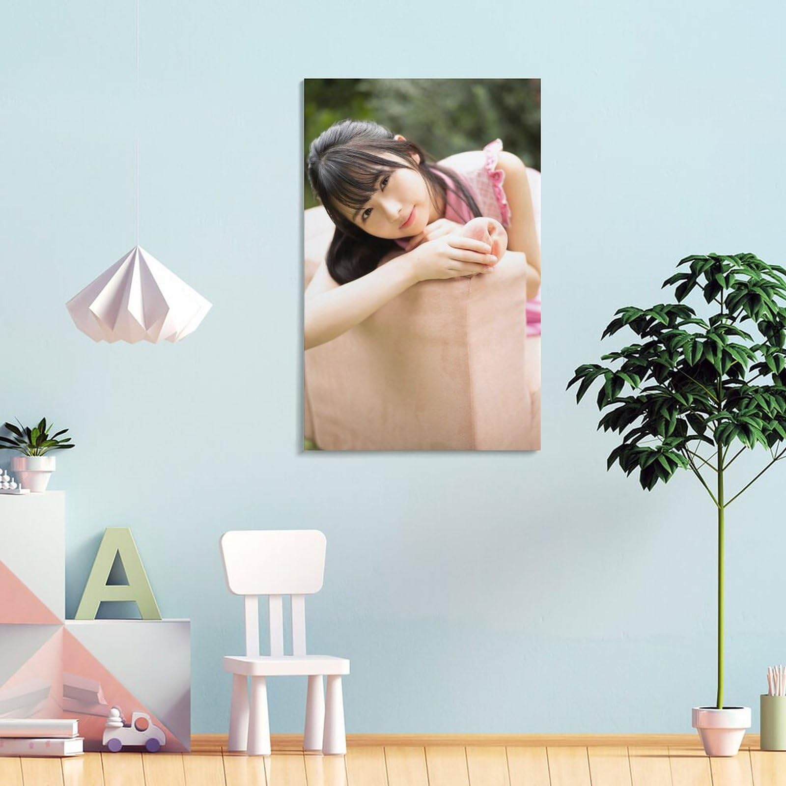 Amazon.co.jp: 上村ひなの(日向坂46)最新グラビア水着画像写真ポスター