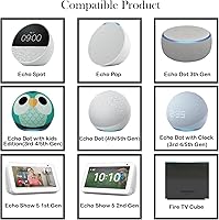 Vista 4 de Cable de extensión Alexa para Echo Dot, 18 AWG, compatible con Echo Dot (3ª/4ª generación), Echo Show 5, Echo Pop, Fire TV Cube, Echo Spot