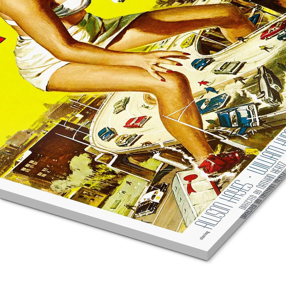 Posterlounge Angriff der 20-Meter-Frau (englisch) Acrylglasbild 70 x 100 cm Wandbilder Wanddeko