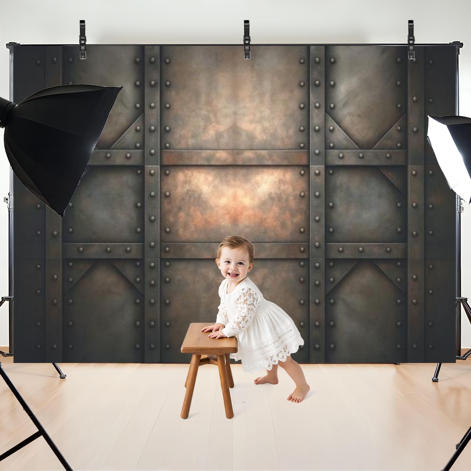 5x7ft Photography Backdrop Black Microprocessor Electronic Components Photo Backdrop Photography Background for Photoshoot Portrait Video Party Photo Studio Prop Booth: 5 x 7 FT Color7