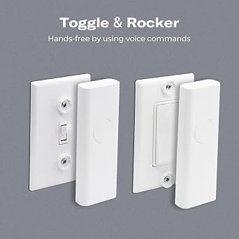 THIRDREALITY Zigbee Smart Switch,Toggle/Rocker,No Wiring Needed.Hub Required, Compatible with Echo Devices with Zigbee Hub Built-in,Home Assistant,Hubitat,SmartThings,Homey