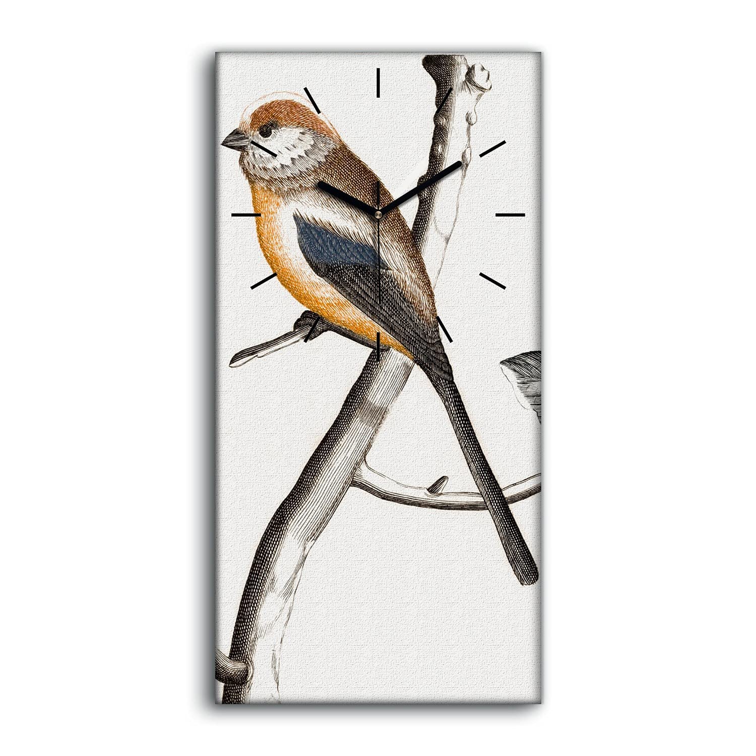 Horloge silencieuse ne pas tic tac sur toile deco chambre contre insomnie