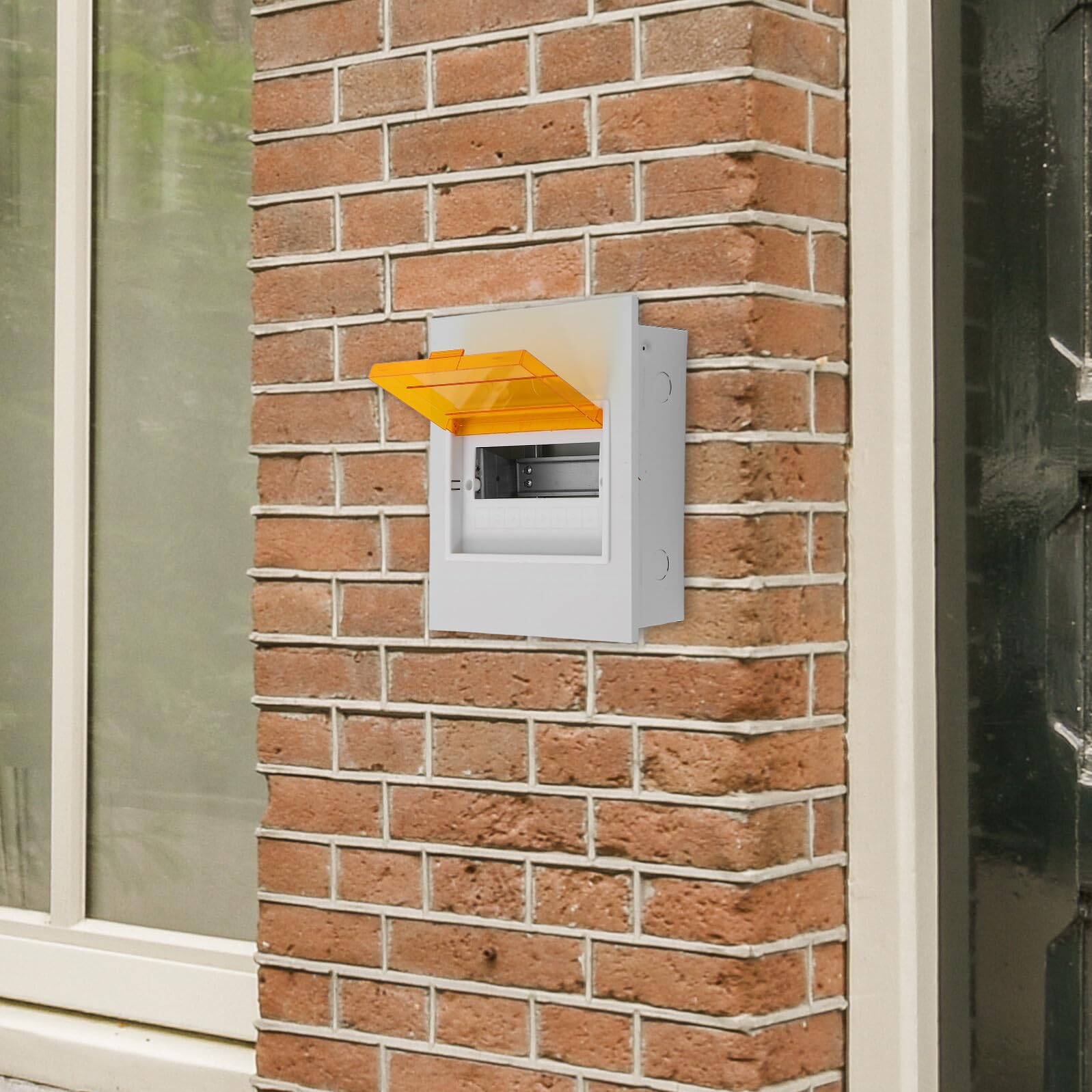 Caja de Distribución con Ventana Transparente de 8 Vías para Oficinas