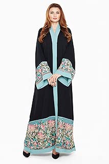 Nukhbaa Multi Color Casual Abaya For Women