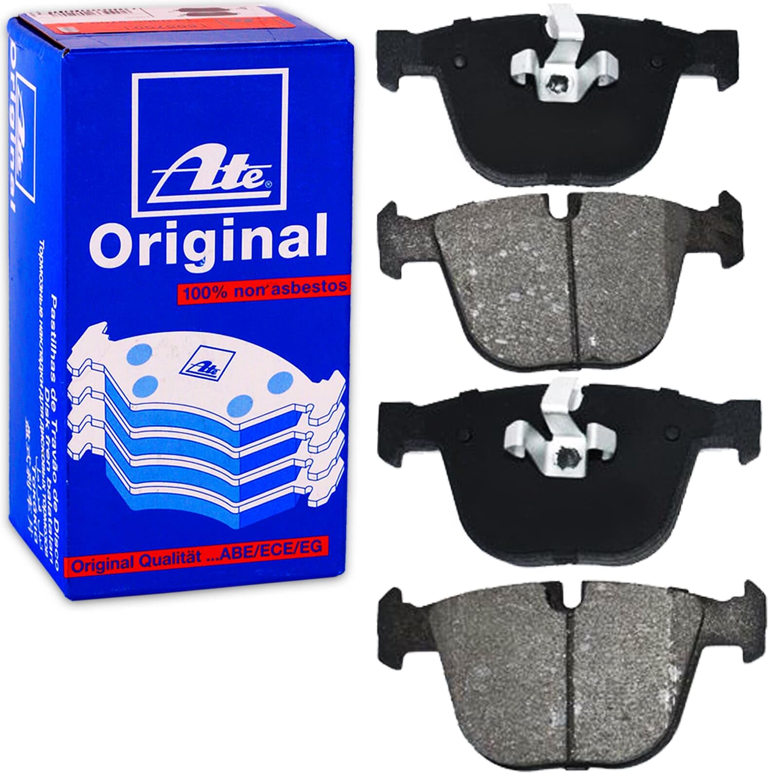 ATE 13046070422 Set Pastiglie Freno A Disco - Kit Freno Anteriore O Posteriore Per Ford Capri, Escort, Taunus, Granada E Cortina