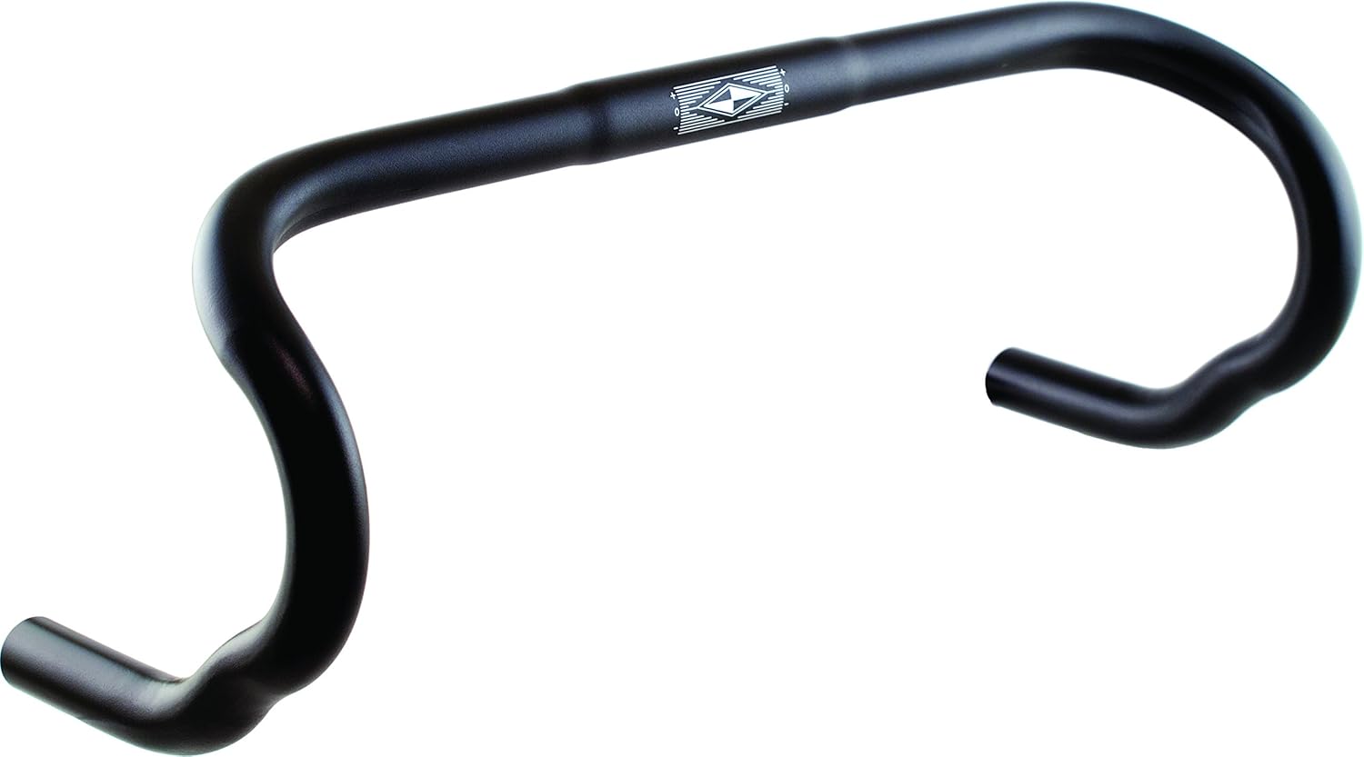 TranzX Alloy Road Drop Down Handlebars 44cm Black. Road Bike Handlebars Sports