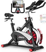 JOROTO X2PRO Magnetic Exercise Bike: 40lbs Flywheel, Bluetooth App, 350lbs Capacity - Quiet Indoor Cycling Spin Bike for Home Gym