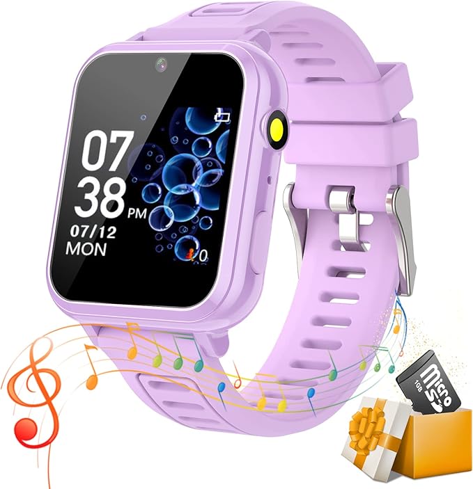 title=clleylise Smartwatch Bambini,Orologio Smartwatch Bambini con 16 Giochi,Torcia
