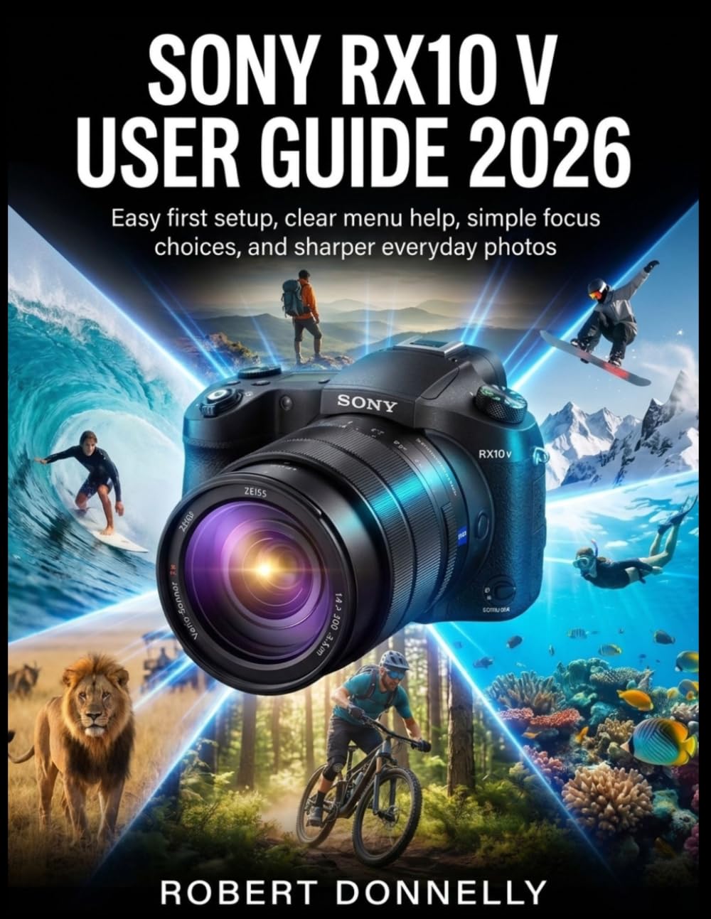SONY RX10 V USER GUIDE 2026: Easy Camera Setup, Simple Menu Navigation, Clear Autofocus Tips, and Better Photos for Wildlife Travel or Daily Life