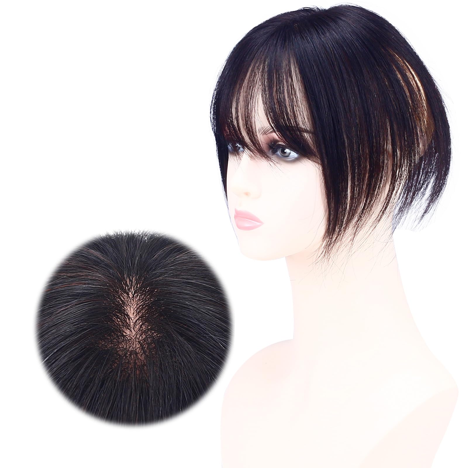 HIYE 部分ウィッグ 人毛100% 人工皮膚 総手植え 分け目自由 医療用 レディース 通気 超自然 ストレート ヘアピース 頭頂部カバー 増毛 薄 Amazon.co.jp: HIYE 部分ウィッグ 人毛100 自然 頭頂部 通気性 総