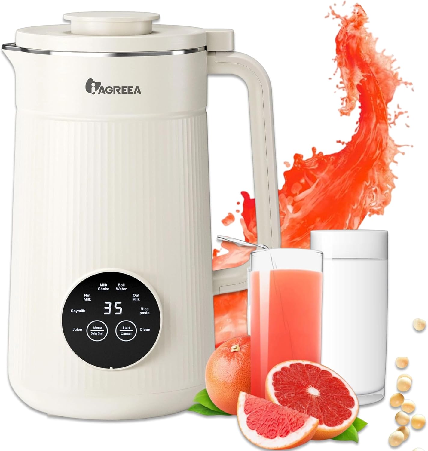 8-IN-1 IAGREEA Nut Milk Maker Machine